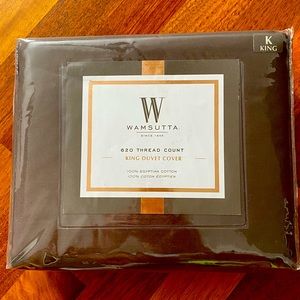 NWT Wamsutta King Egyptian Cotton Duvet Cover